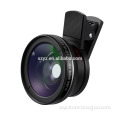 Mobile Phone Clip 0.45x Super Wide Angle Lens 12.5x Super Macro Lens Universal professional HD camera lens for